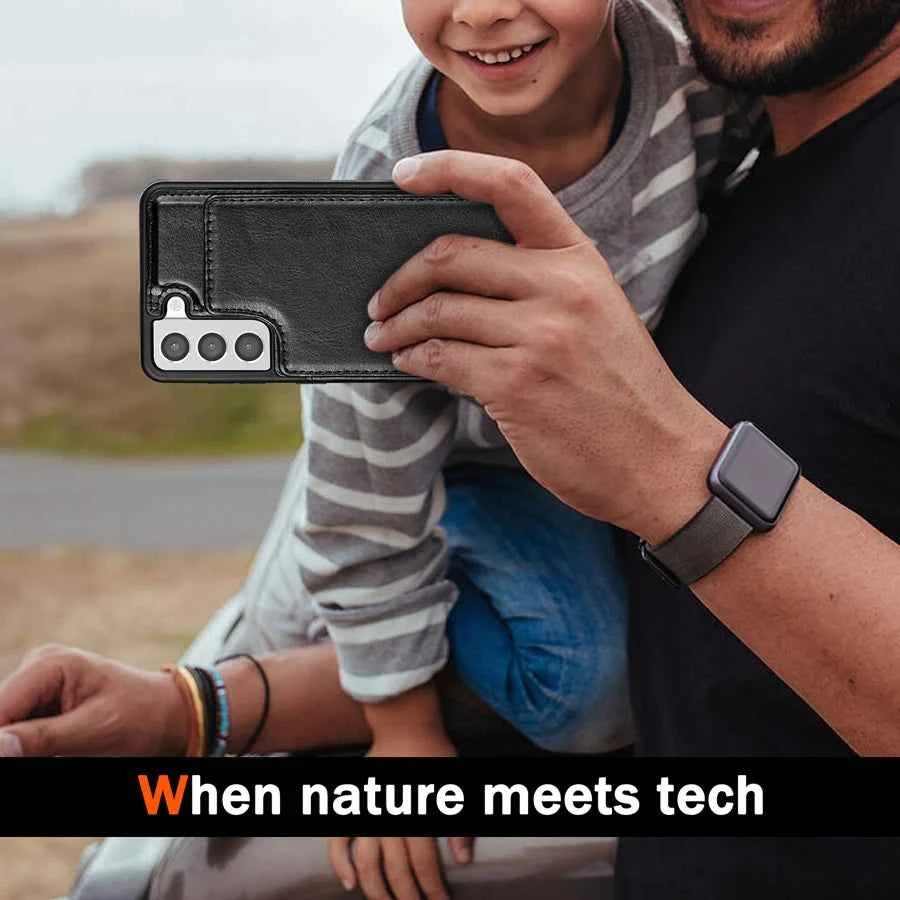 Wallet RFID Blocking Layer Protect Anti-Theft Magnetic Leather Case For Samsung Galaxy S26 Ultra S26 Plus S26 Cover