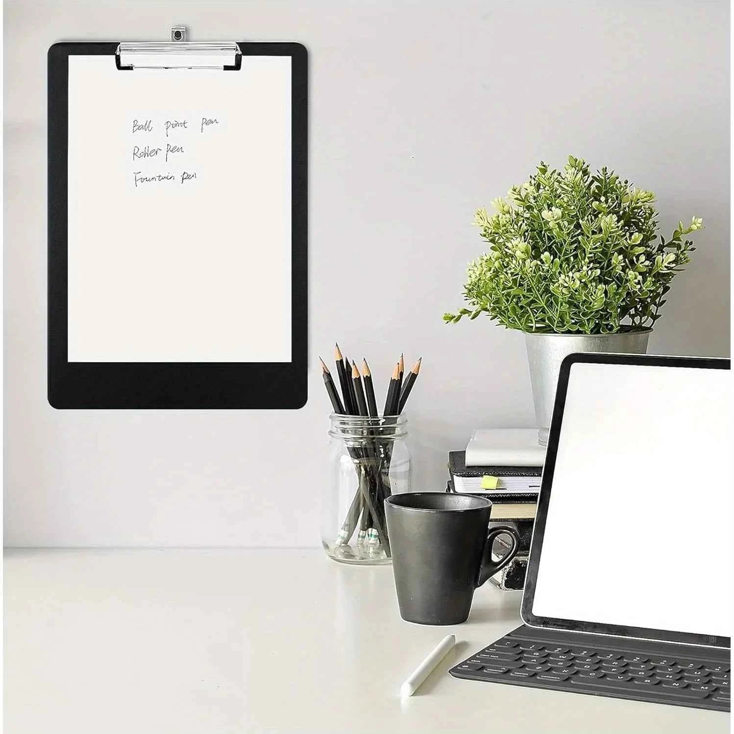 1pc of A4 Clipboard with a Plastic Backing, Suitable for Writing, Holding Documents, Invoices, And Menus
