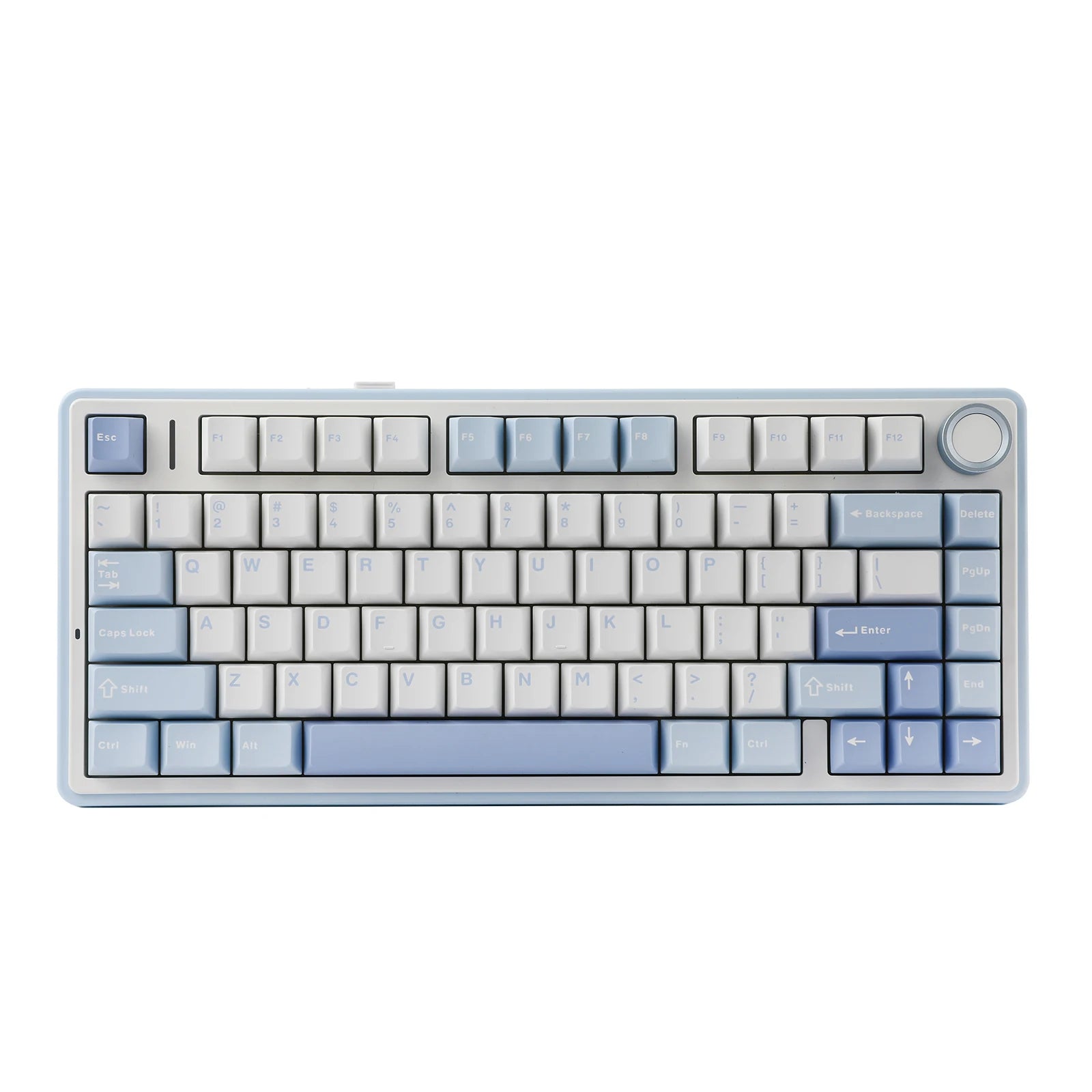 EPOMAKER x AULA F75 75% ANSI Layout Hot-Swap Wired/Bluetooth/2.4GHz Wireless Mechanical Keyboard With Multimedia Control Knob
