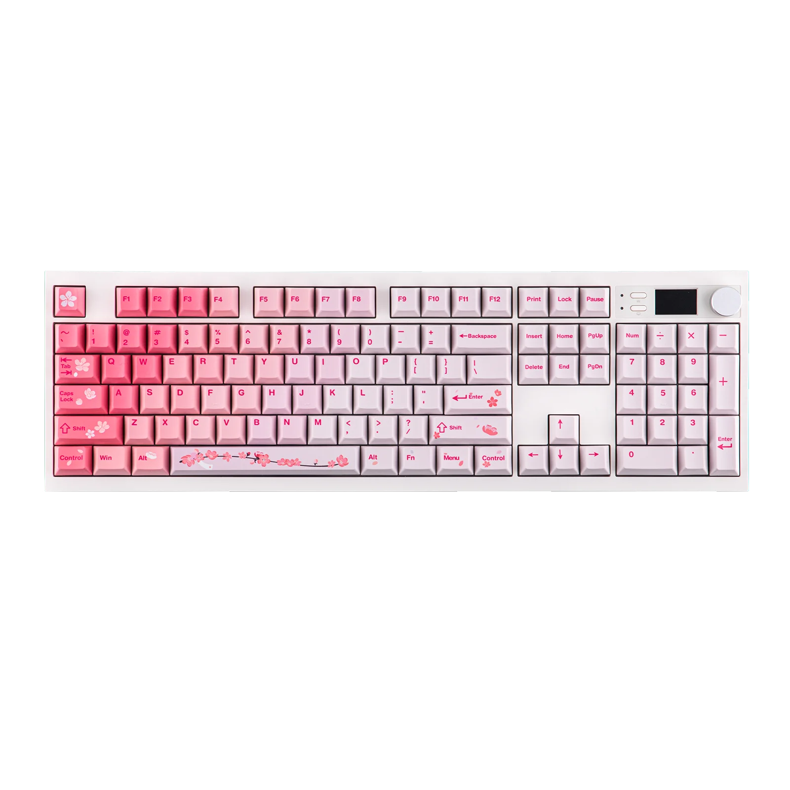 EPOMAKER QK108 100% Full-Sized Layout Wired/BT/2.4Ghz Wireless Mechanical Keyboard with QMK/VIA Custom & RGB Backlights