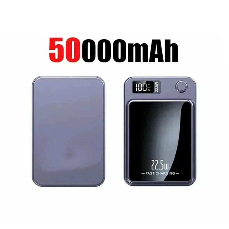 Magnetic Wireless Power Bank 200000mAh 22.5W Fast Charging External Battery Charger For Huawei Samsung iPhone PD 20W Powerbank