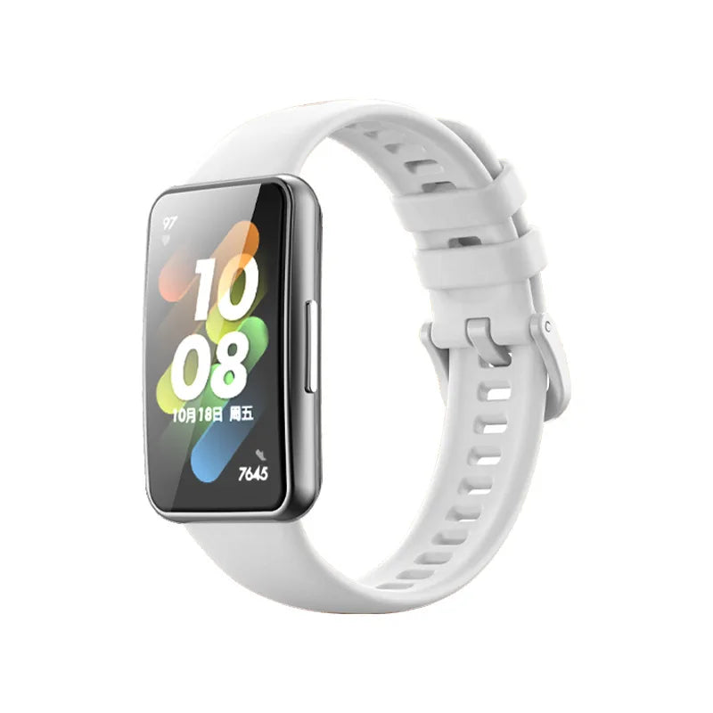 Silicone Strap For Huawei Band 8 Strap Accessories SmartWatch Replacement watchband Wristband correa bracelet for Huawei Band 8