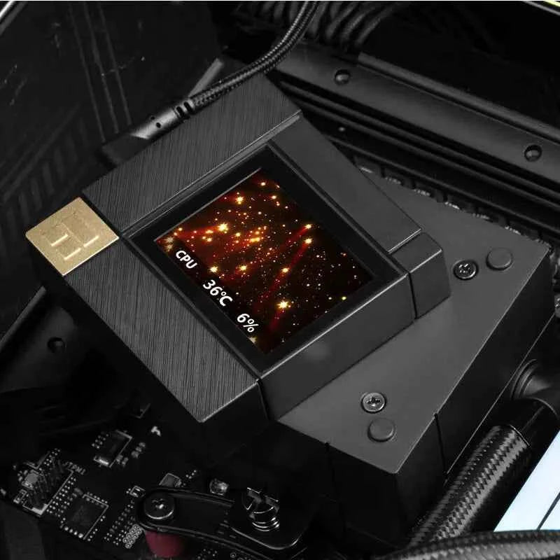 Thermalright CORE MATRIX VISION ARGB All-in-one water cold radiator, 2 inches Magnetic rotatable cold head