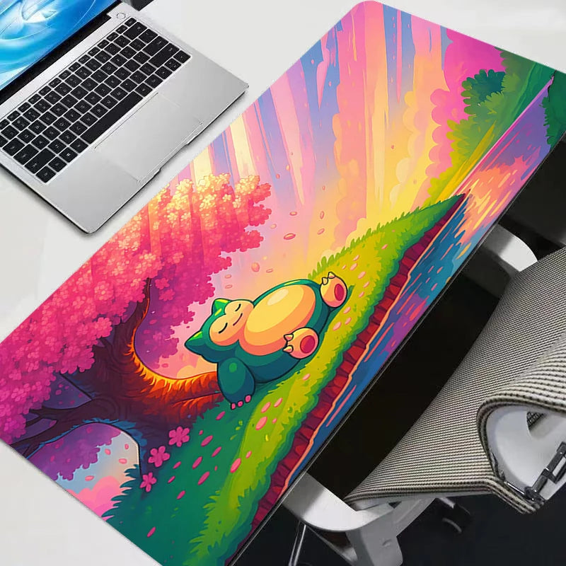 Mouse pad Pokemon Pikachu gaming accessories computer keyboard gamer rug Designed specifically for e-sports games mousepad