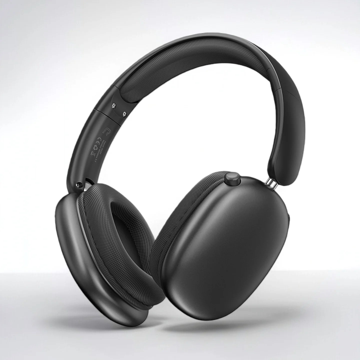 Wireless Bluetooth Headphones Over-Ear, Hi-Res Audio, Sport Headphone, Foldable Stereo, Travel Headphones, Silver