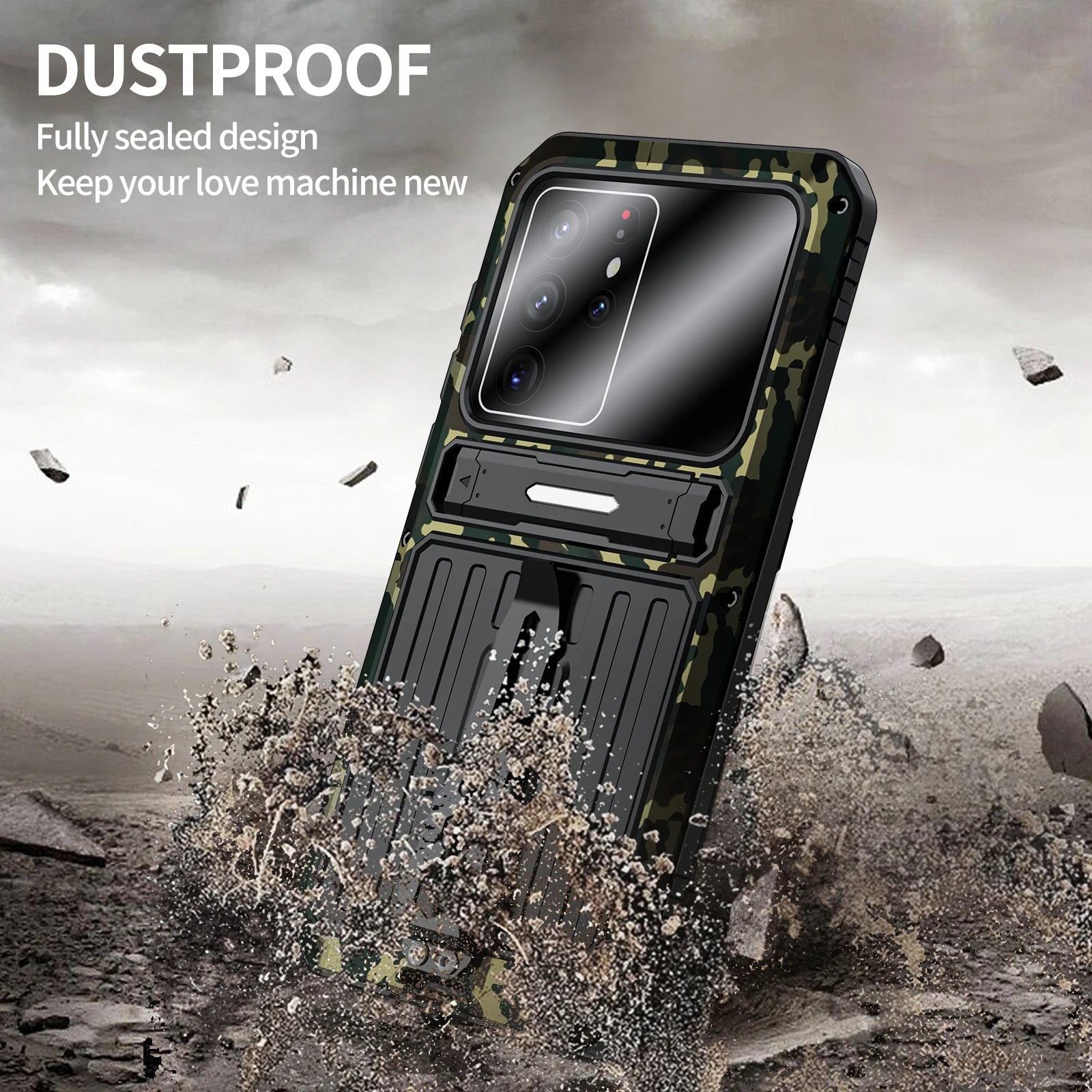 for Samsung Galaxy S22 S21 Ultra Aluminum Metal Case with Screen Protector Heavy Duty Dustproof Dropproof Shockproof Metal Case