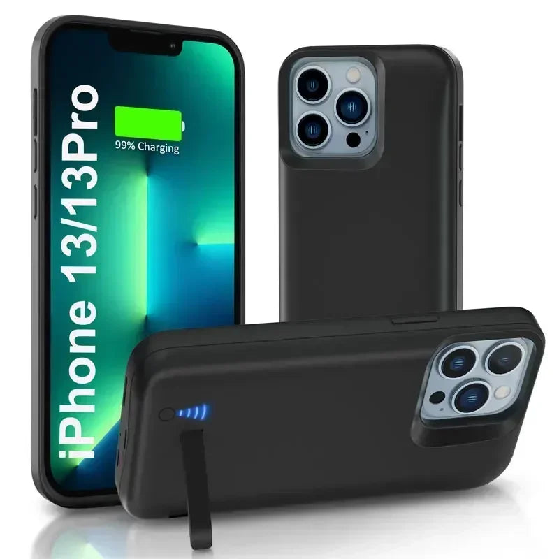 10000mAh Battery Cases for IPhone 16 Pro 15 Pro Max 14 Plus 13 12 Mini 11 X XR XS 6 6S 7 8 Plus SE 2020  Charger Bank Power Case