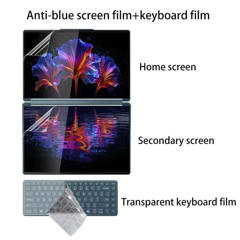 Suitable for 13.3-inch Lenovo Yoga Book9 13IMU9 computer screen film HD anti-reflective anti-blue anti-peeping protective film