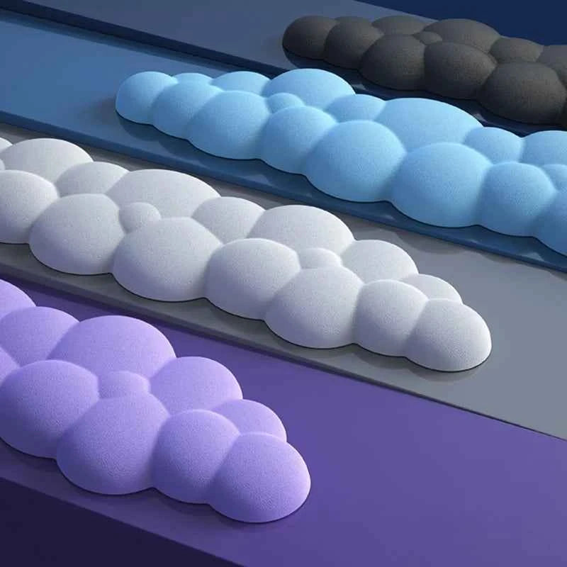 Cloud Shape Mouse Wrist Rest Pad PU Soft Hand Cushion Moves Anti-Slip Rubber Base With Wrist for Keyboard Mouse Drop Shipping