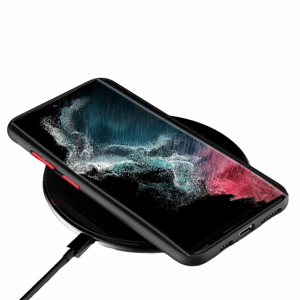 for iPhone 16 15 14 13 12 11 Pro Max Plus Mini XS XR SE 7 8 Case Wireless Charge Magnetic Magsafe Skin Matte Cover Shell Fundas