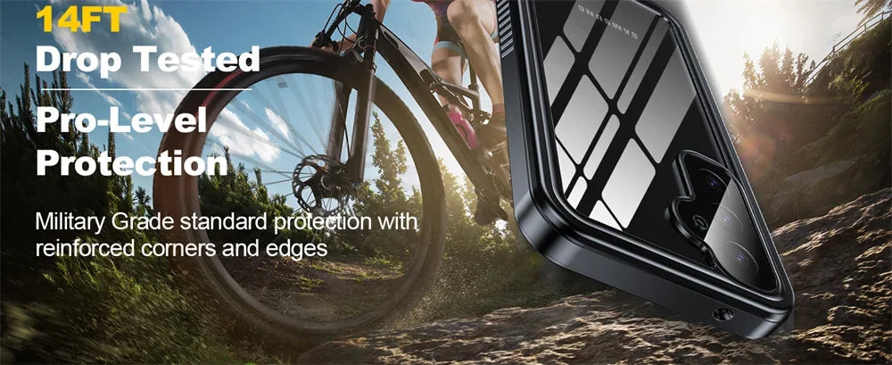 IP68 Waterproof Shockproof Case For Samsung Galaxy S26 S25 S24 S23 S22 S21 Ultra A54 5G Underwater Swimming Phone Luxury Cove