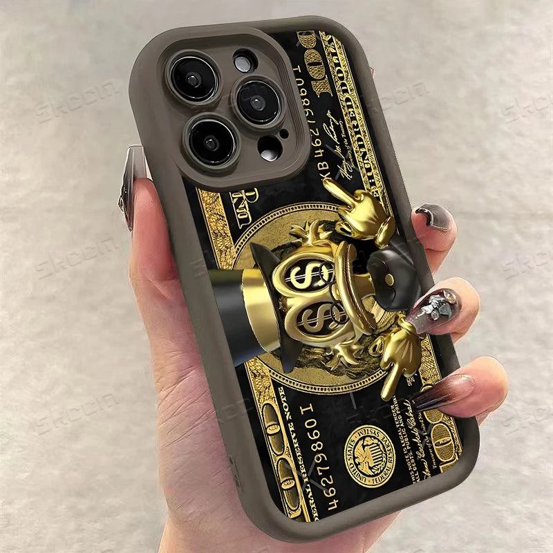 Popular USD Dollar Design Soft TPU Phone Case For iPhone 17 Air 16 15 14 13 12 11PROMAX Back Cover
