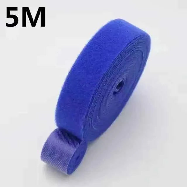 1/5m Cable Organizer Cable Management Wire Winder Tape Earphone Mouse Cord Management Ties Protector for iPhone Xiaomi Samsung