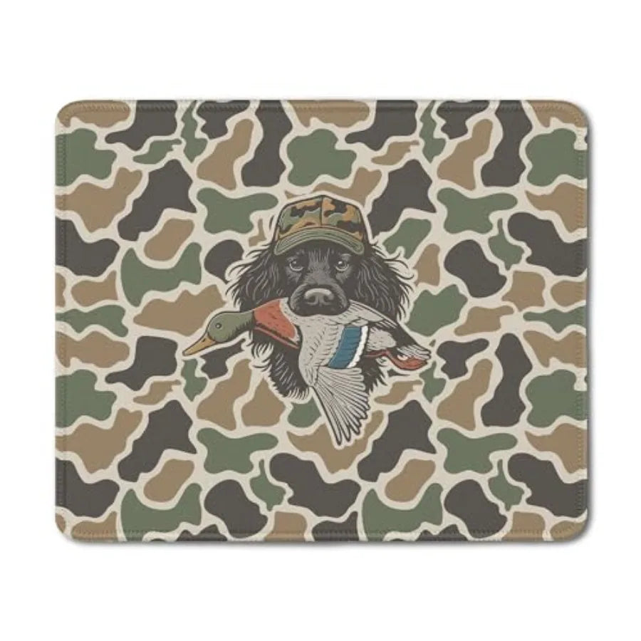 Mallard Duck Camo Mouse Pad, Duck Hunting Hunter Gifts, Camo Wildlife Mouse Pads Mousepad for Home Office Dorm Computers Laptop