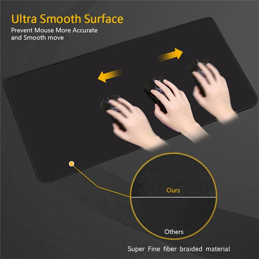 Laptop Black Gaming Accessories Mouse Pad Keyboard Non-slip Rug PC Japan Anime P-pokemon Gengar Mousepad Gamer Keyboard Carpet
