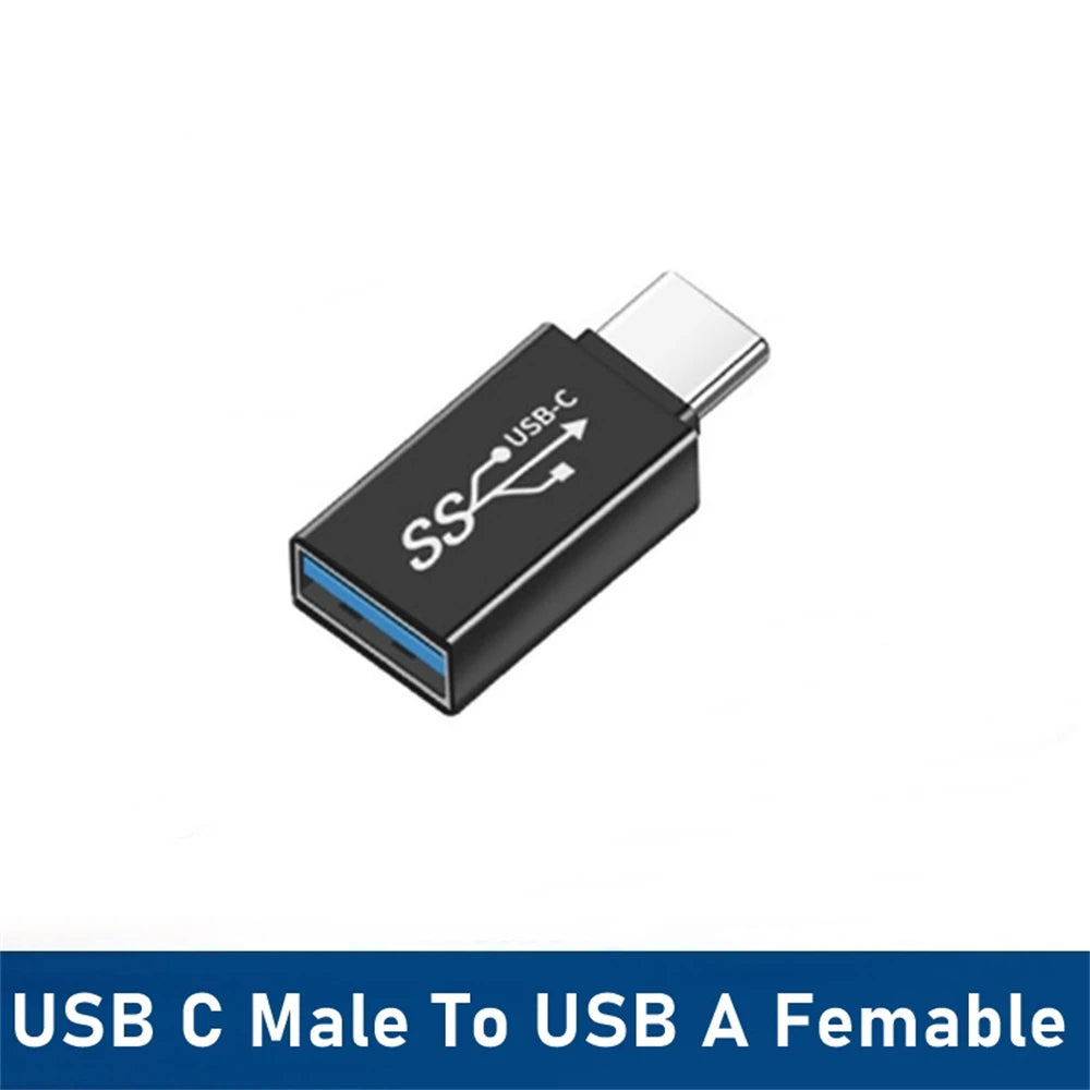 NNBILI Universal OTG Type C Adapter USB C Male to USB-A Male Female Converter for Macbook Huawei Samsung Note Ipad Connector