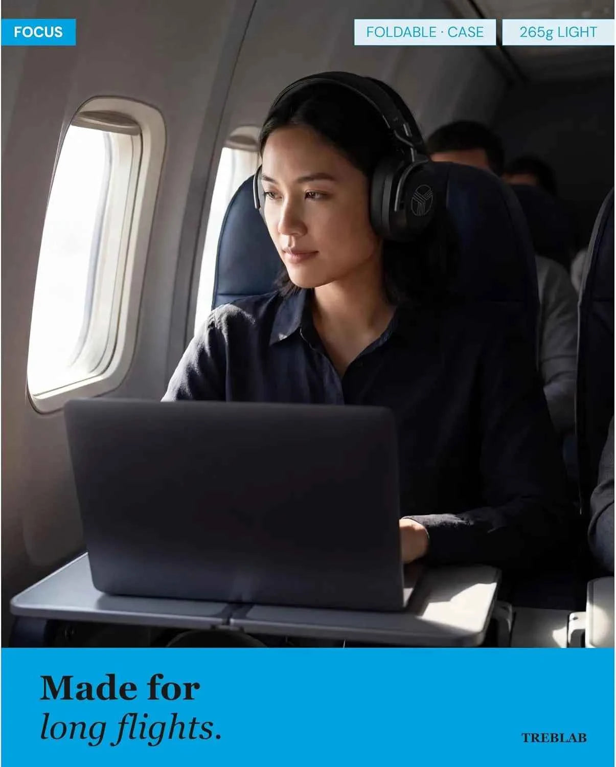 Active Noise Cancelling Headphones Over-Ear, Wireless Bluetooth 5.3 with Mic, 65-Hr Battery, Hybrid ANC, Multipoint, Deep Bass, IPX4, Foldable for Travel Work Commute Gym
