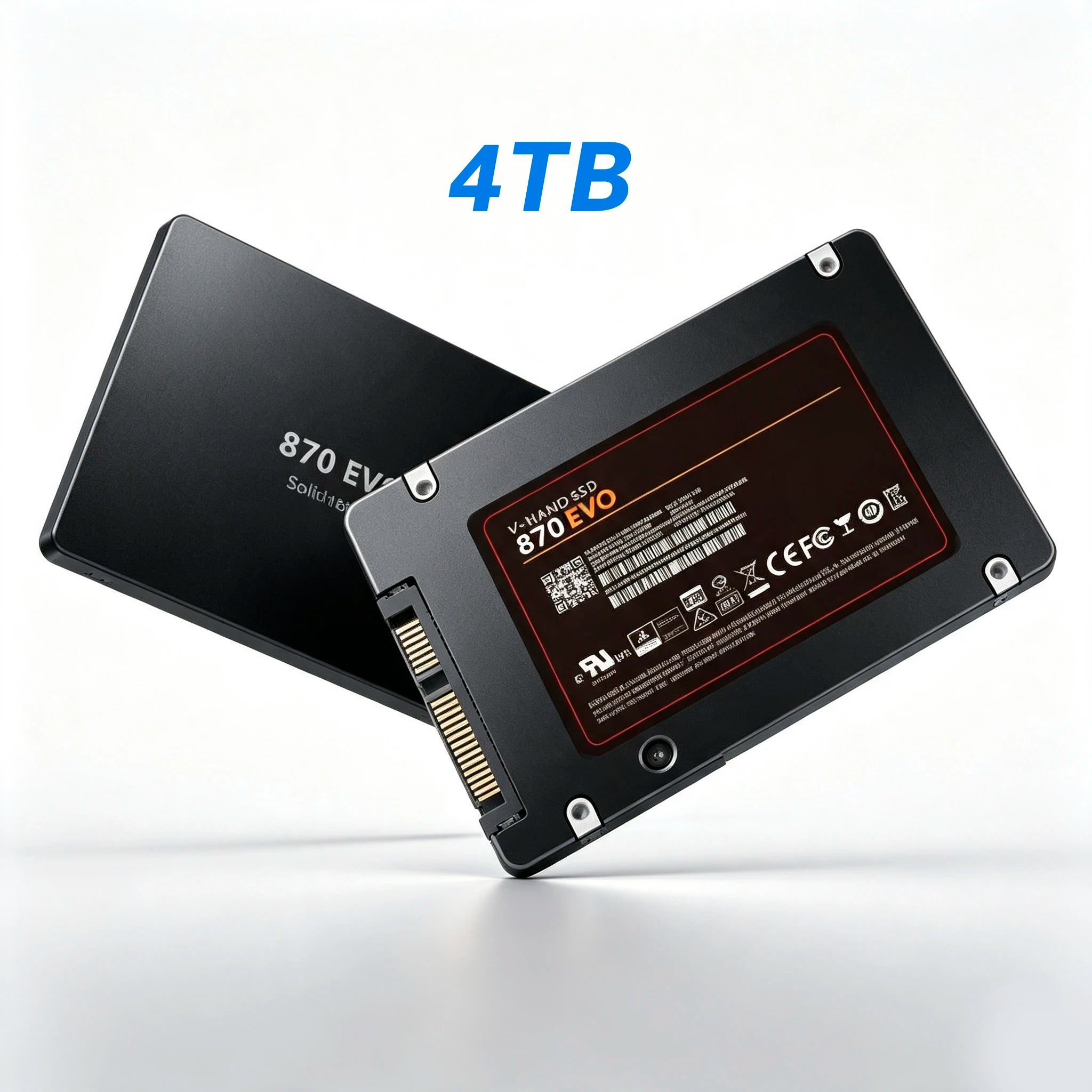 Fast and stable 870 EVO SSD 1TB 2TB 4TB, 2.5-inch SATA3 internal hard drive for laptops, microcomputers, and desktops