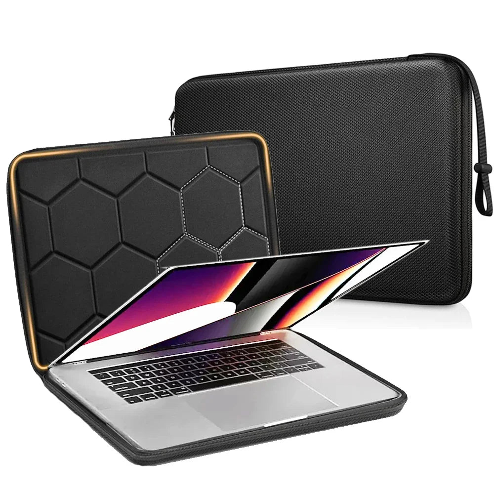 Hard EVA Laptop Sleeve Case 13 14 15.6 16 inch For MacBook Air/Pro Shockproof Computer Bag  With Lenovo, HP, ASUS, Dell Carrying