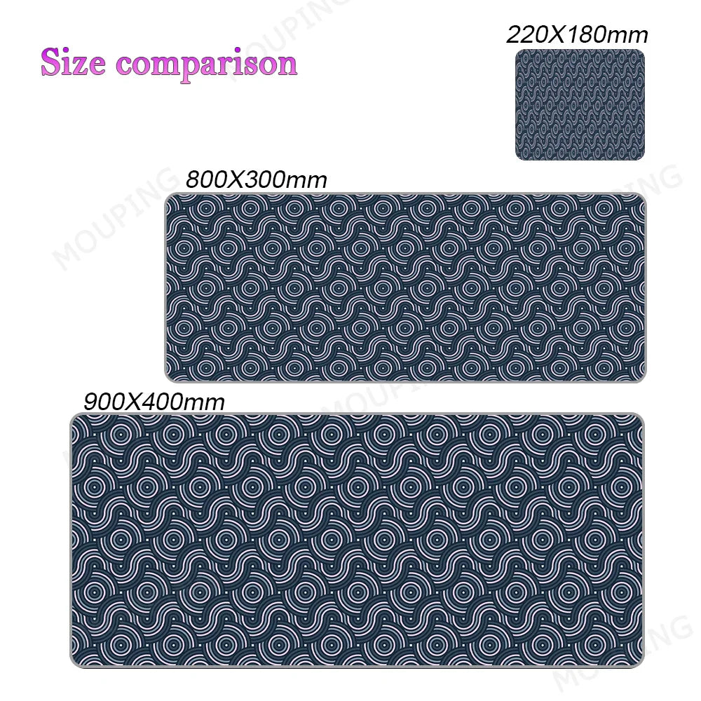 Black Deskmat Carpet Desk Accessories Laptop Gamer Mause Pad White Mouse Pad Large Mousepad 900x400 Office Tables mouse mats