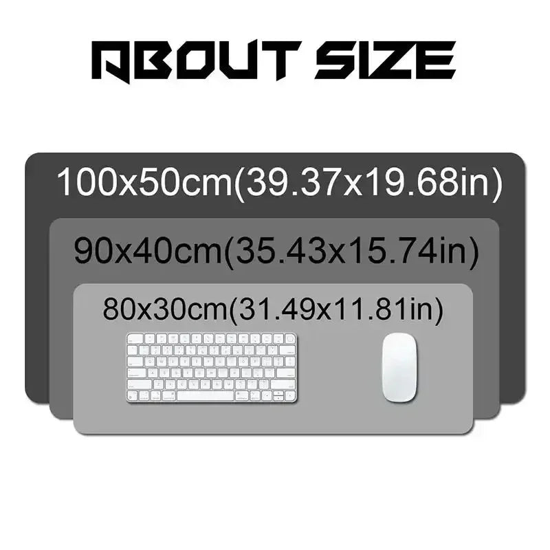 MSI Table Mat Mouse Pad Desk Mouse Pad Cute HD Desk Pad Extended Gaming Keyboard Mats Large XXL Gamer Mousepad 90x40