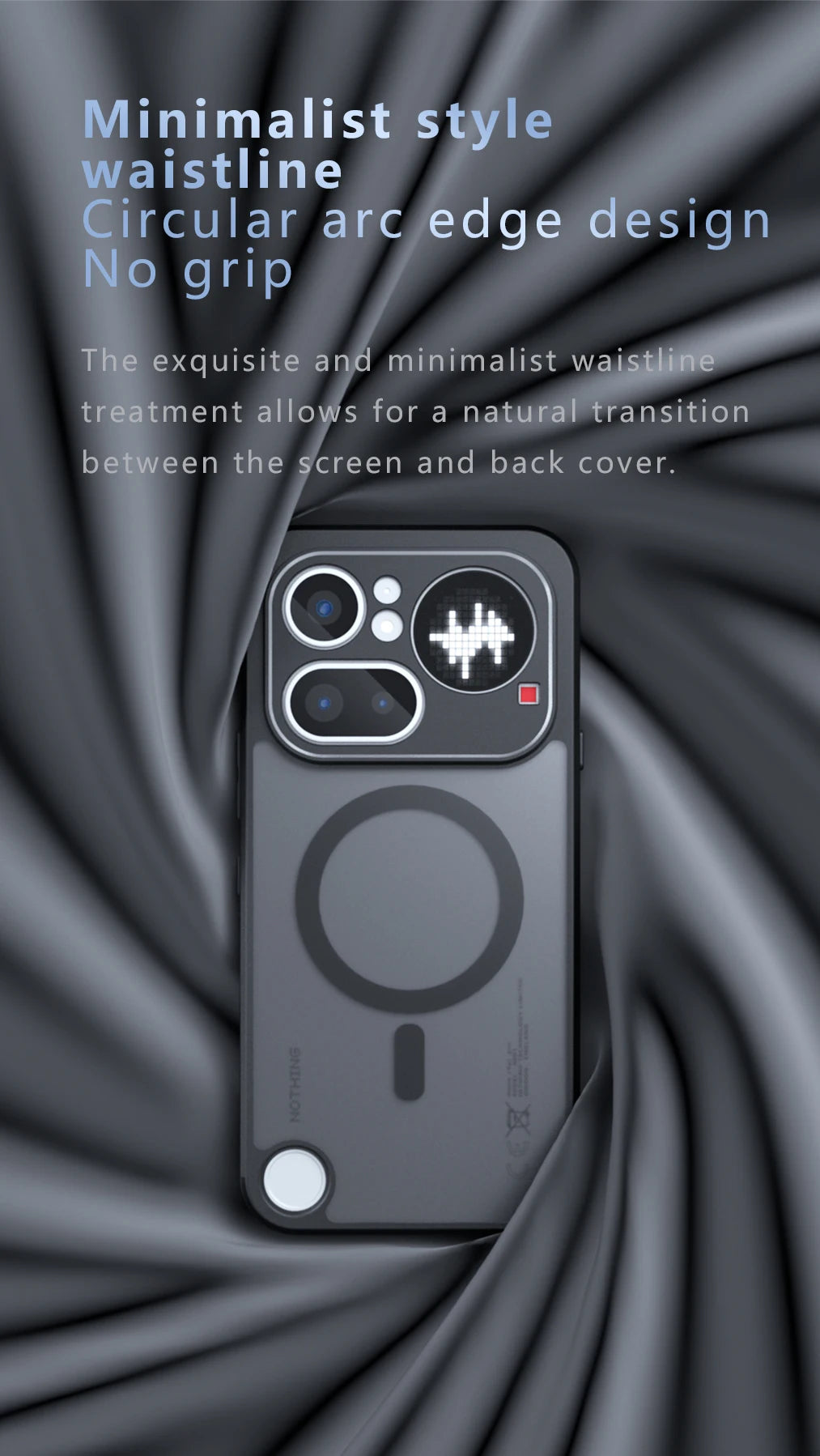 For Magsafe Magnetic Wireless Charging Case For Nothing Phone 4A Pro NothingPhone4A NothingPhone4APro Shockproof Back Coque