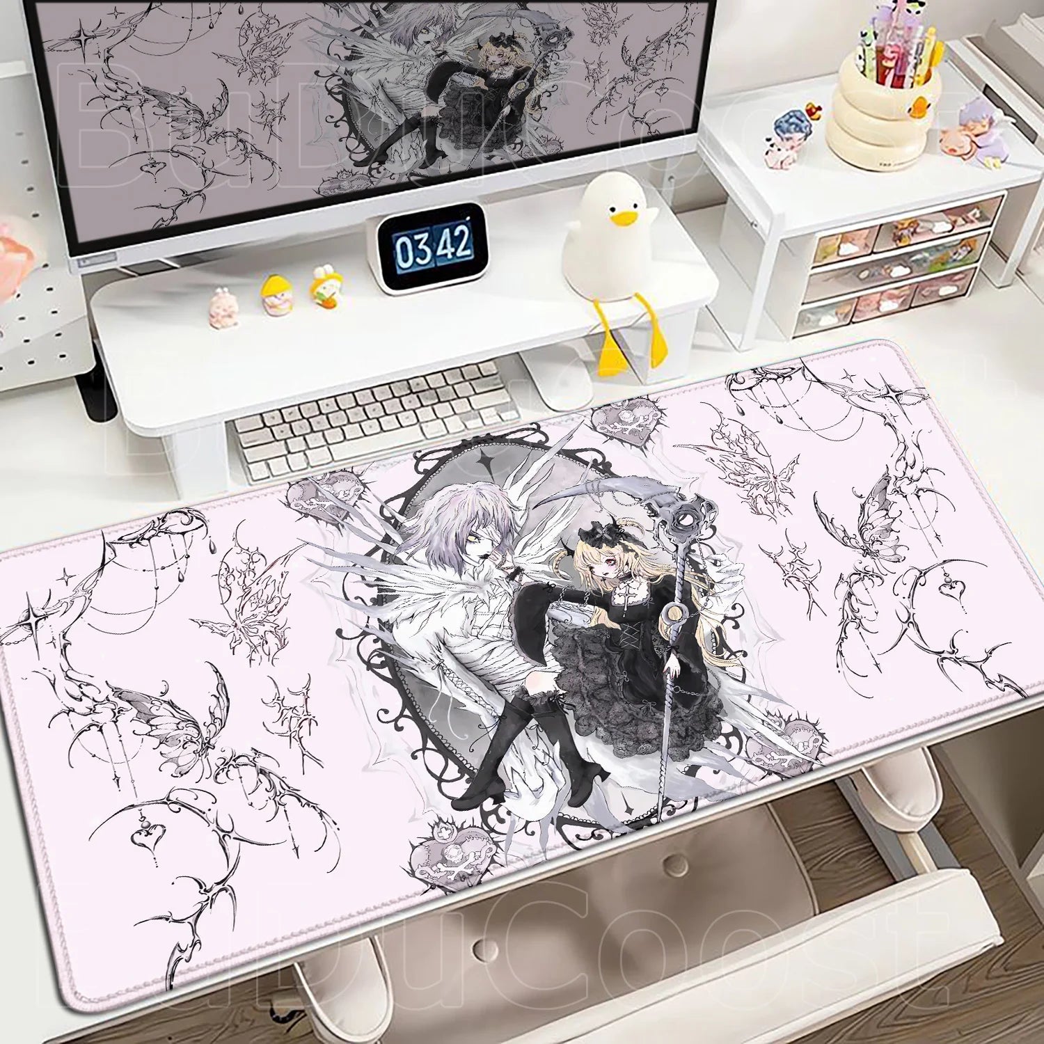 New Misa Amane Light Yagami Desk Mat Death Note Anime Mousepad Computer Gamers Lock Edge Mouse Pad Gaming E-sports Keyboard Pads