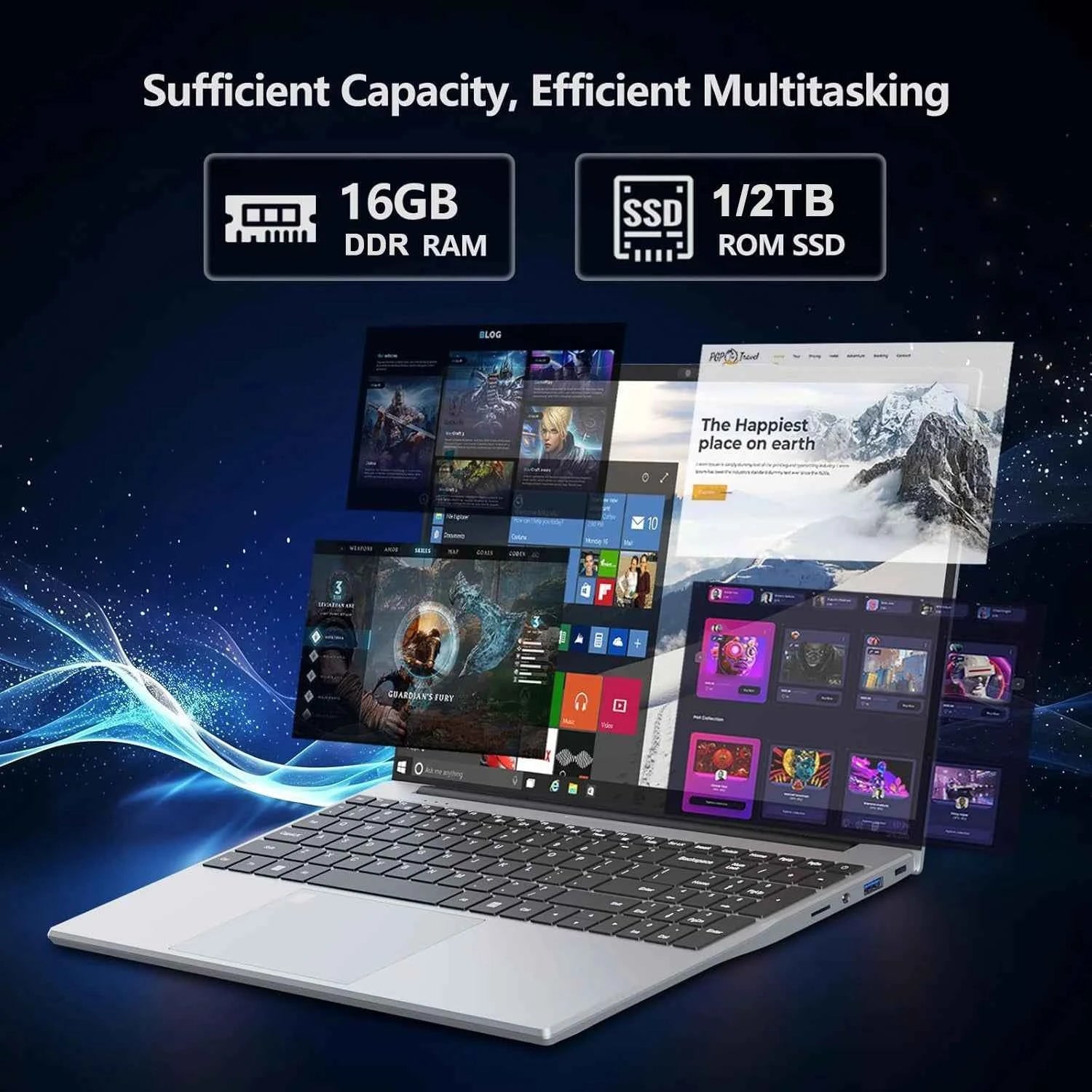 Windows 11 Gaming Laptop 15.6