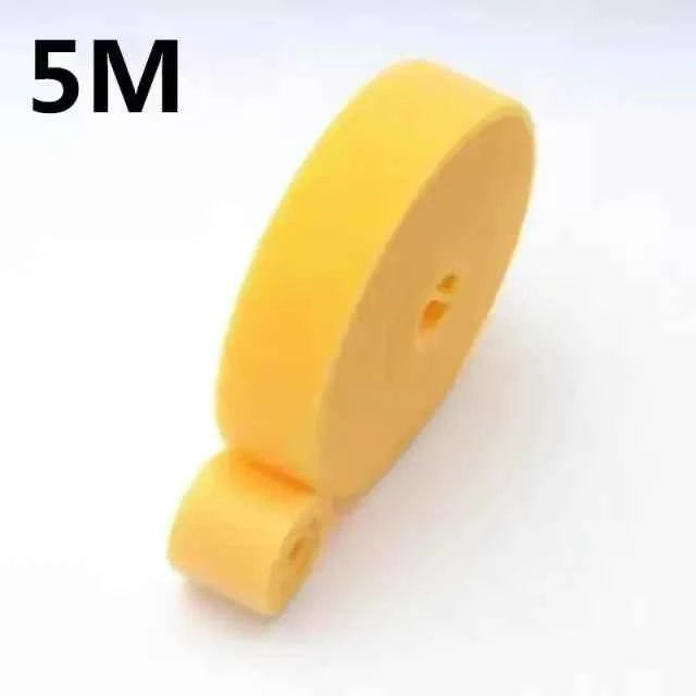 1/5m Cable Organizer Cable Management Wire Winder Tape Earphone Mouse Cord Management Ties Protector for iPhone Xiaomi Samsung