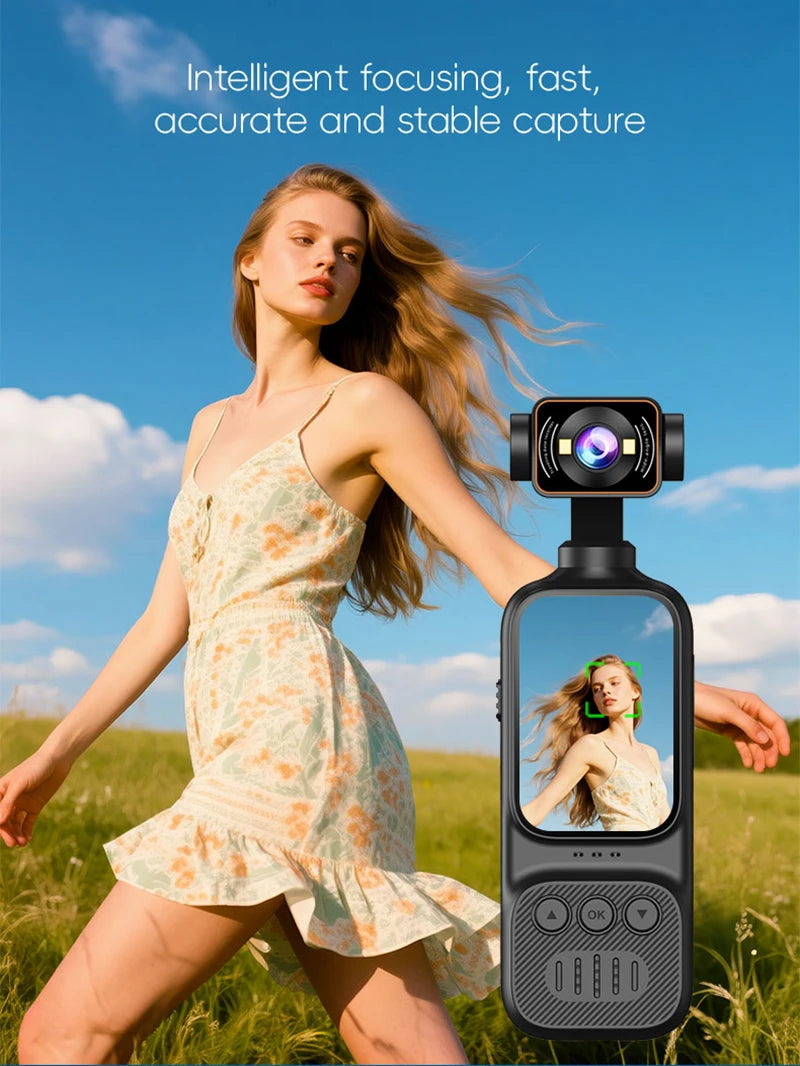 Portable Multifunctional Pocket Camera With High-definition Anti Shake Vlog Outdoor Handheld Sports Camera And Wifi Recorder New