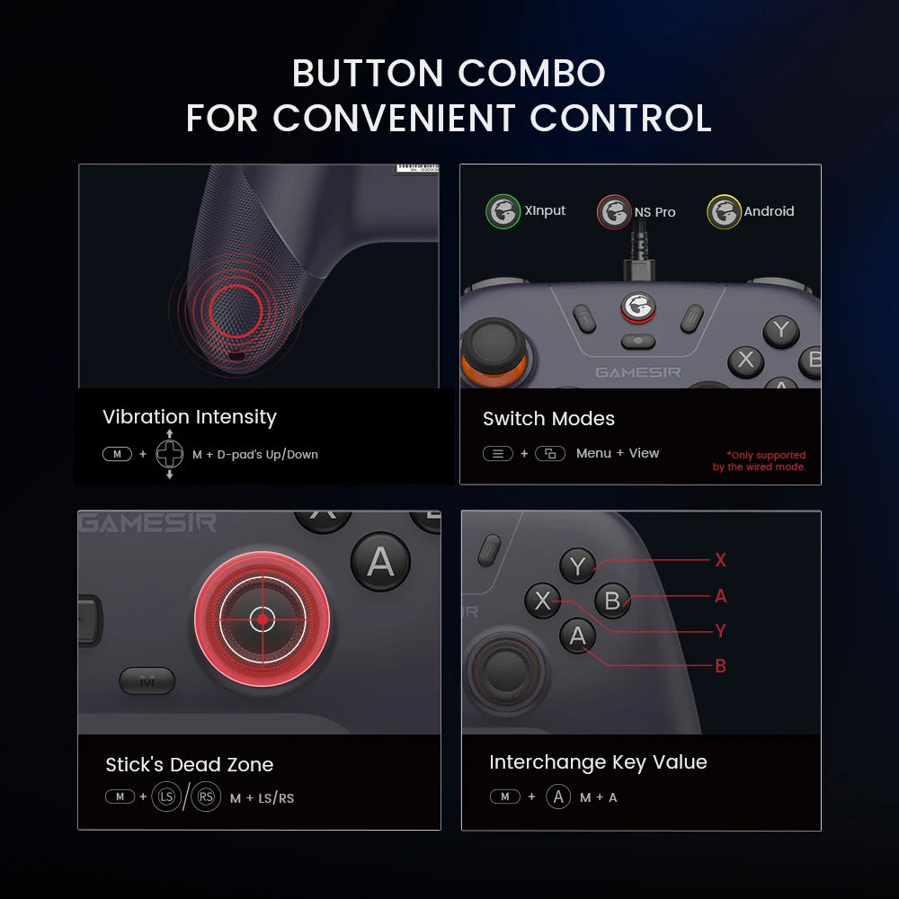 GameSir Nova Lite Wireless Bluetooth Switch Controller Hall Effect Joystick for Nintendo Switch iPhone Android Phone Gamepad