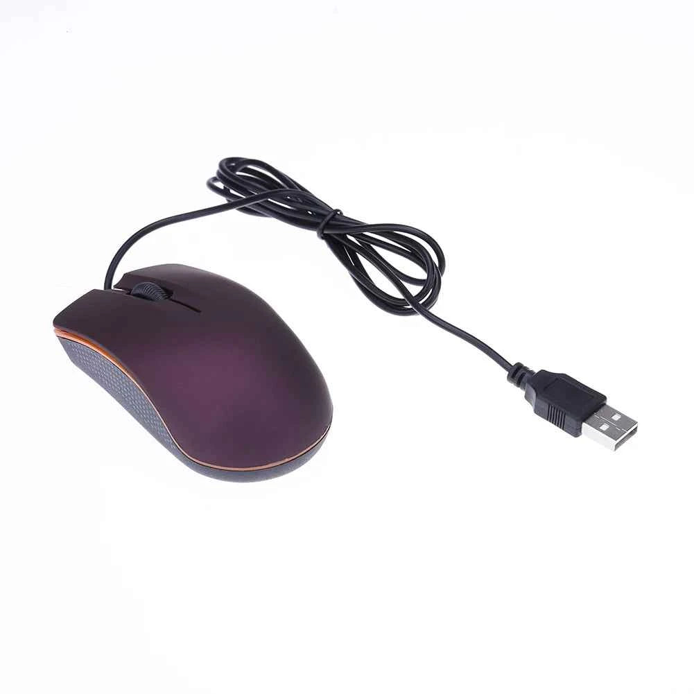 USB Wired Optical Mouse Ergonomic Mice 1200 DPI Gamer Mice 3 Buttons Gaming Mice for PC Gamer Computer Desktop