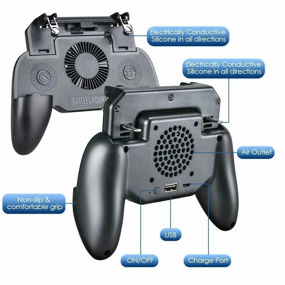 Trigger Free Fire PUBG Controller for Cell Phone Gamepad Joystick Android iPhone Control Mobile Game Pad Pugb Smartphone Command