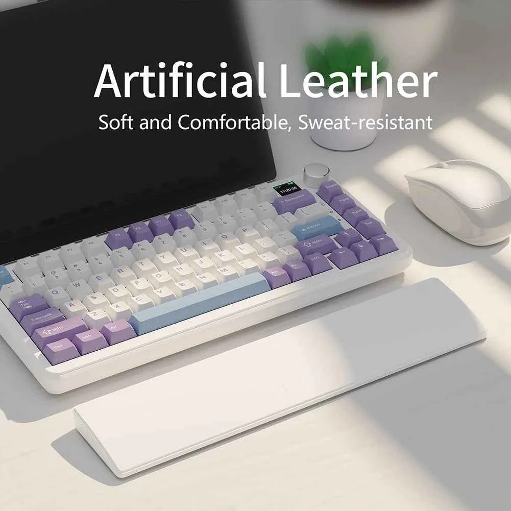 Gaming Keyboard Wrist Rest Pad Ergonometric Memory Foam Anti-Slip Rubber Stable Base Palm Rest 81 Keys Keyboard Hand Support