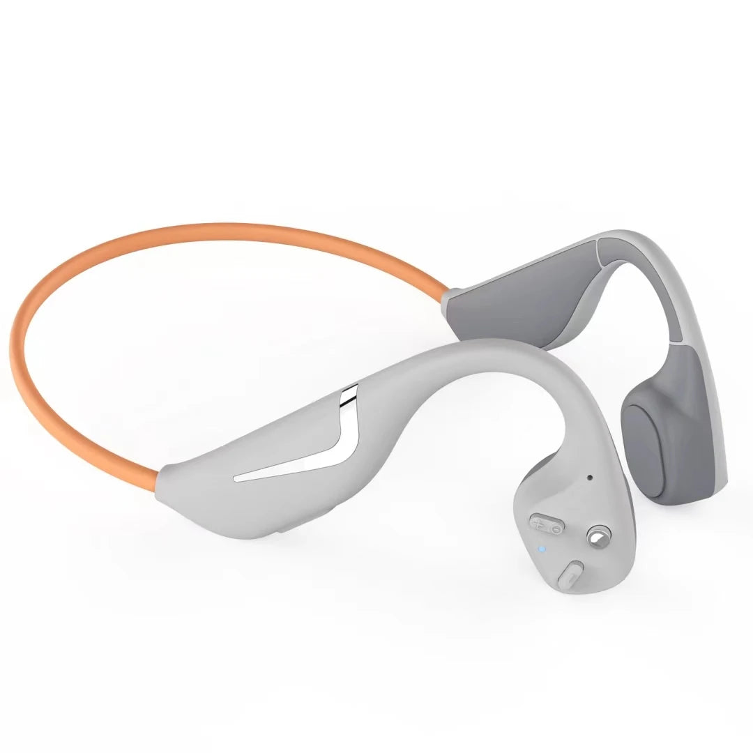 PARAMITA Bone Conduction Wireless Bluetooth Headset BT5.4 Dual Battery Super Long Battery Life Waterproof Sports Running Cycling