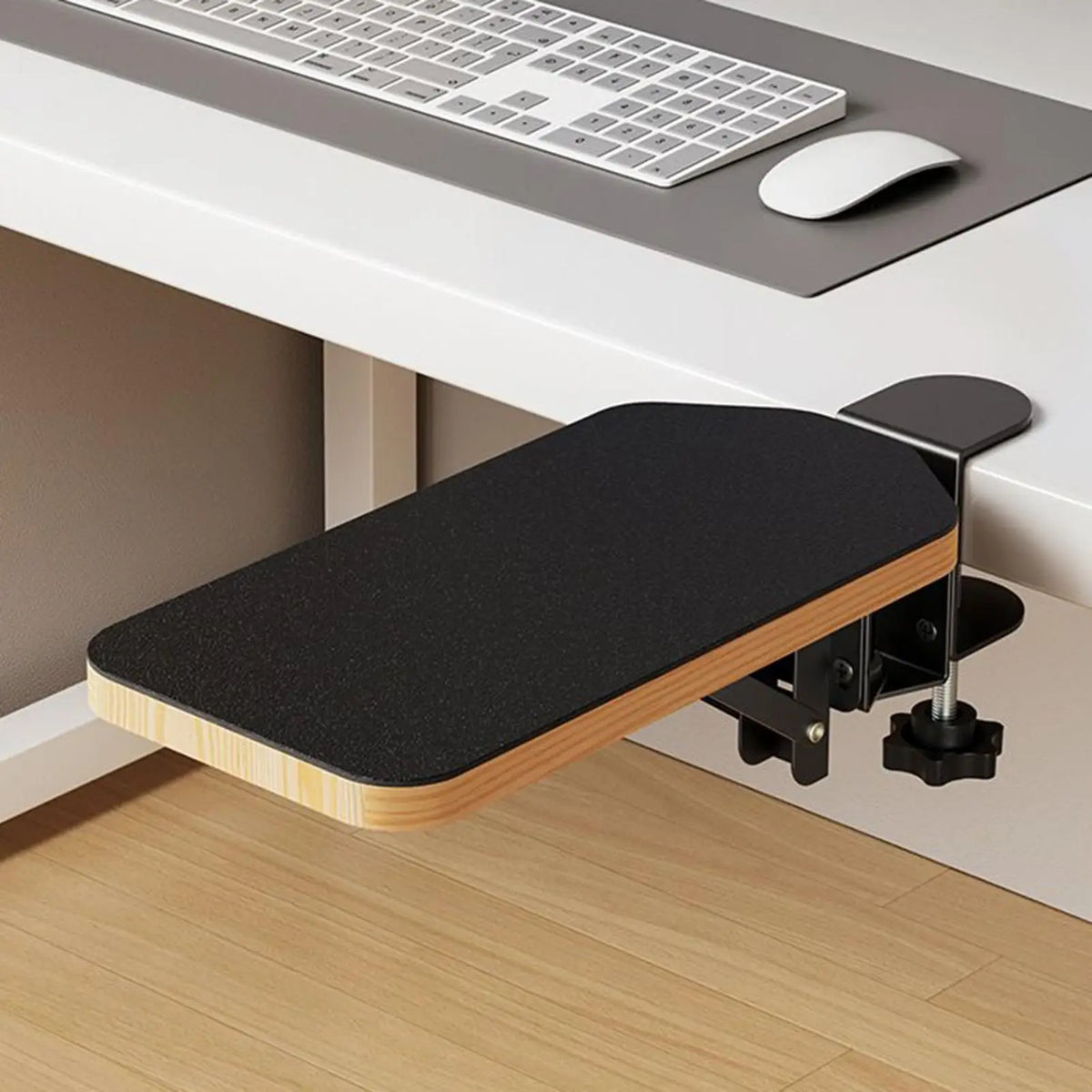 Arm Rest for Desk Computer Desk Arm Rest Pad 90 Degree Adjustable Folding Desk Arm Rest Wooden Wrist Support for Typing Work