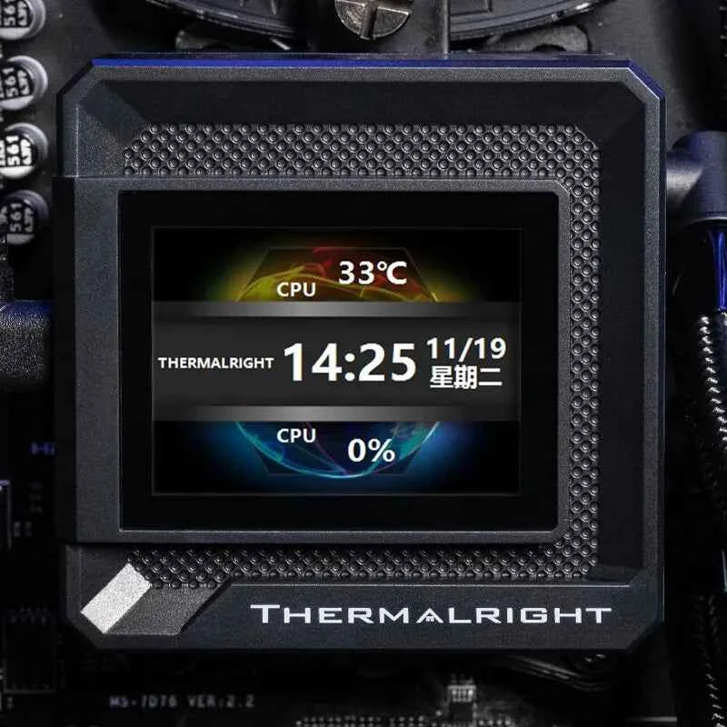 Thermalright FW 240 SE ARGB All-in-One Water Cooler, 2-inch IPS LCD, Liquid CPU Cooler supports LGA1851/1700 AMD AM4/AM5