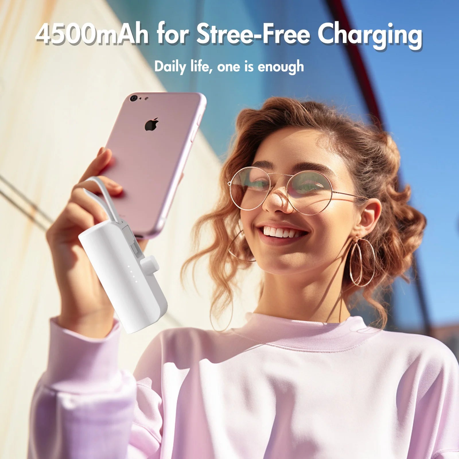 MIni Power Bank 4500mAh Fast Charging 10W Portable Type-C External Battery Charger For Huawei Samsung iPhone Powerbank
