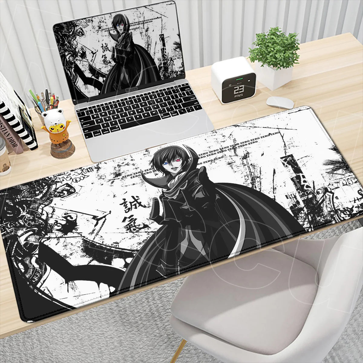 Code Geass Desk Mouse Pad XXL HD Printing Laptop Keyboard Mat Table Protector Carpet PC Gaming Accessories Lelouch CC Pretty Rug