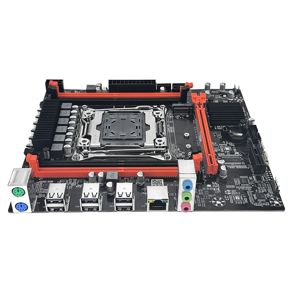 MOUGOL X99 Motherboard Set with Intel Xeon E5 2680 V4 & DDR4 16G (8G*2) 2133MHz Dual Channel  RAM M.2 NVME for Desktop Host - WinSupport Tech