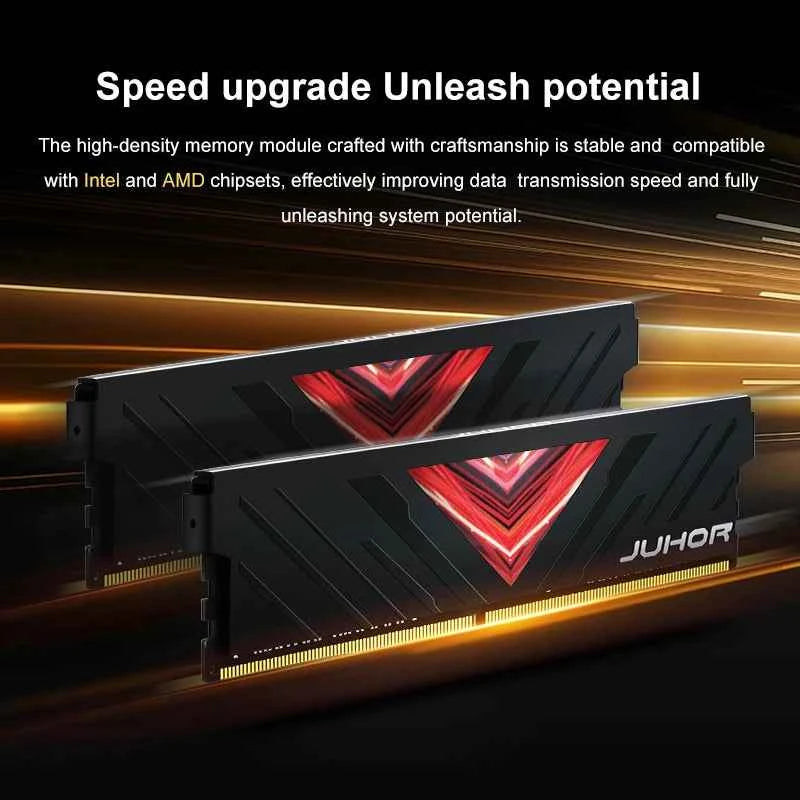 JUHOR Memoria Ram DDR4 8GB 16GB 3200MHz Udimm  Dimm  Desktop Memory