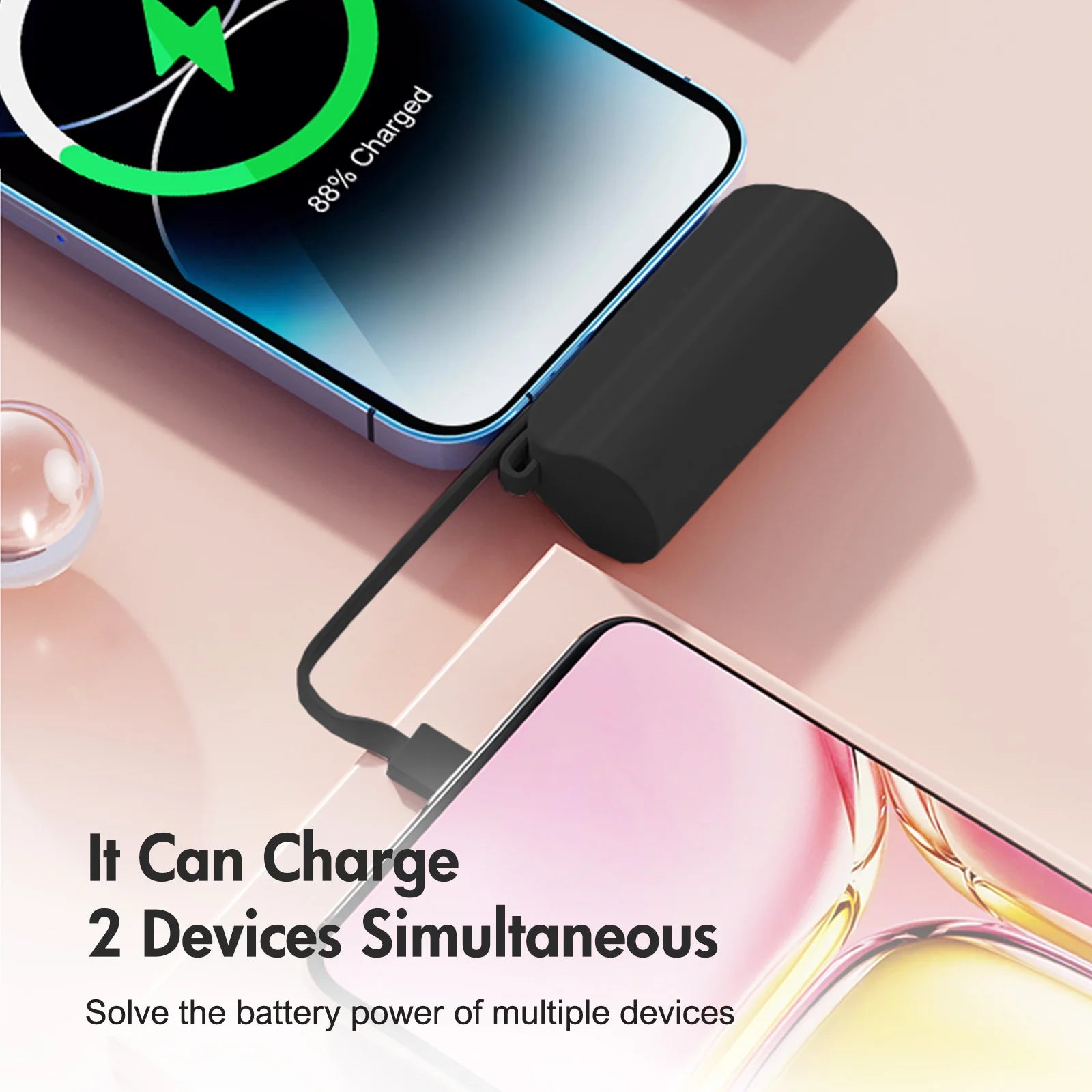 MIni Power Bank 4500mAh Fast Charging 10W Portable Type-C External Battery Charger For Huawei Samsung iPhone Powerbank