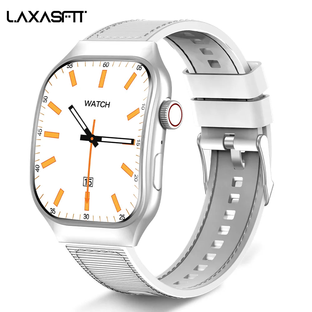 LAXASFIT New Bluetooth Call Smart Watch for Men 2.01