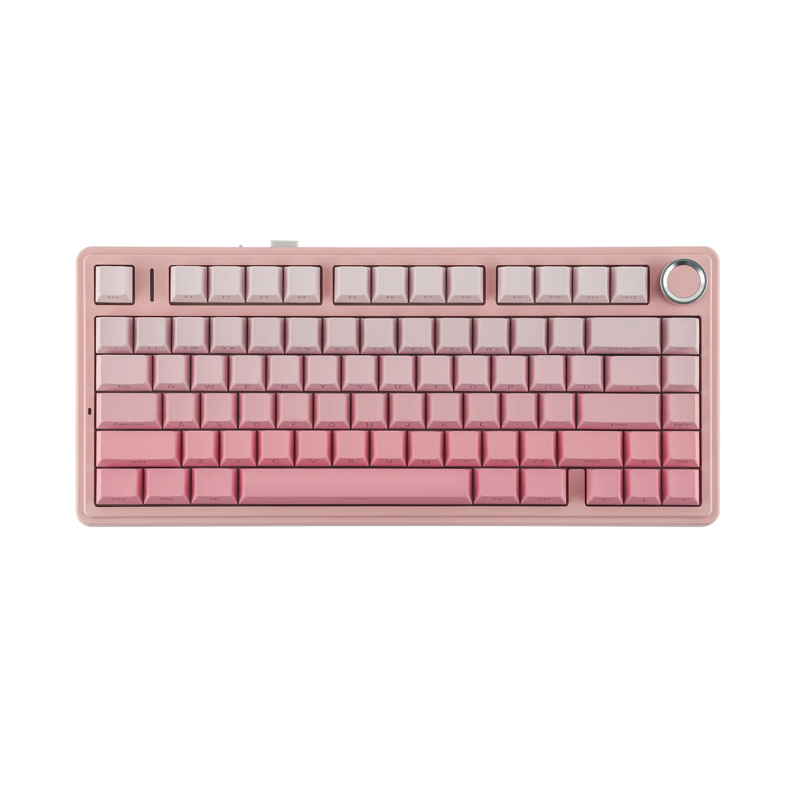 EPOMAKER x AULA F75 75% ANSI Layout Hot-Swap Wired/Bluetooth/2.4GHz Wireless Mechanical Keyboard With Multimedia Control Knob