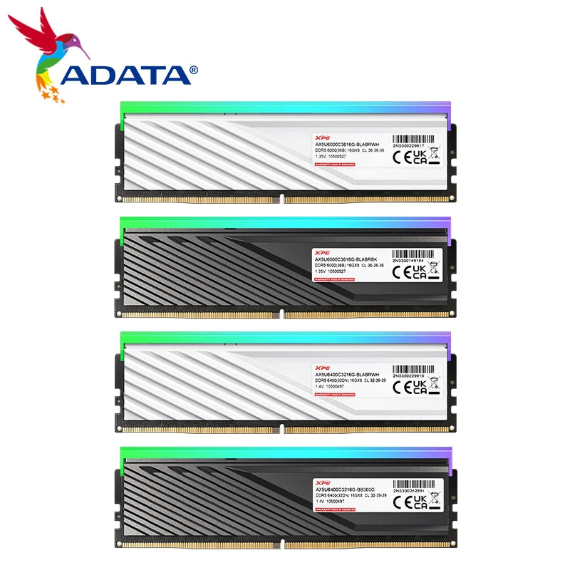 ADATA XPG LANCER Blade D300G RGB DDR5 MEMORY 16GB 6000MHz  16GB 6400MHz 32GB 6000MHz  32GB 6400MHz  Desktop ram Computer Ram - WinSupport Tech
