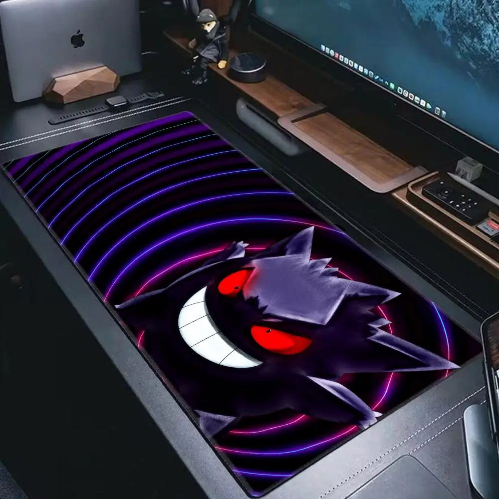 P-Pokemon-Gengar Grande Mousepad Large Gaming Mouse Pad LockEdge Thickened Computer Keyboard Table Desk Mat - WinSupport Tech