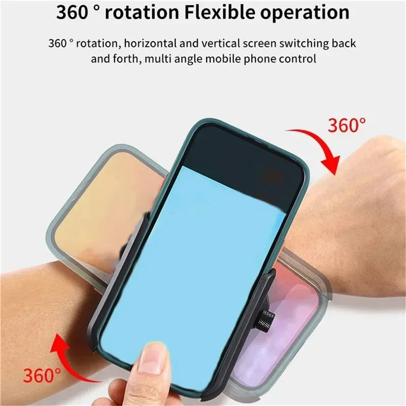 Running Sport Armbands Phone Holder For iPhone 16 15 14 13 12 Pro Max 14 Plus Samsung S24 Ultra Xiaomi Arm Band Bracket GPS Clip