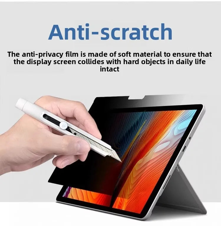 Pro11/10/9/8anti reflective and anti-blue protective film suitable for Laptop7/6/5/4computer anti peep film on Microsoft surface