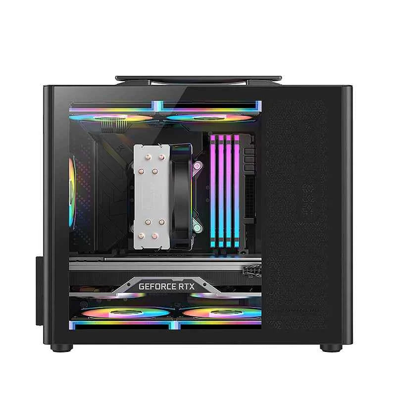 Question M5 PC case M-ATX Portable Computer Case ITX Motherboard ATX/SFX Power Supply Support U3 Desktop MINI Small Chassis