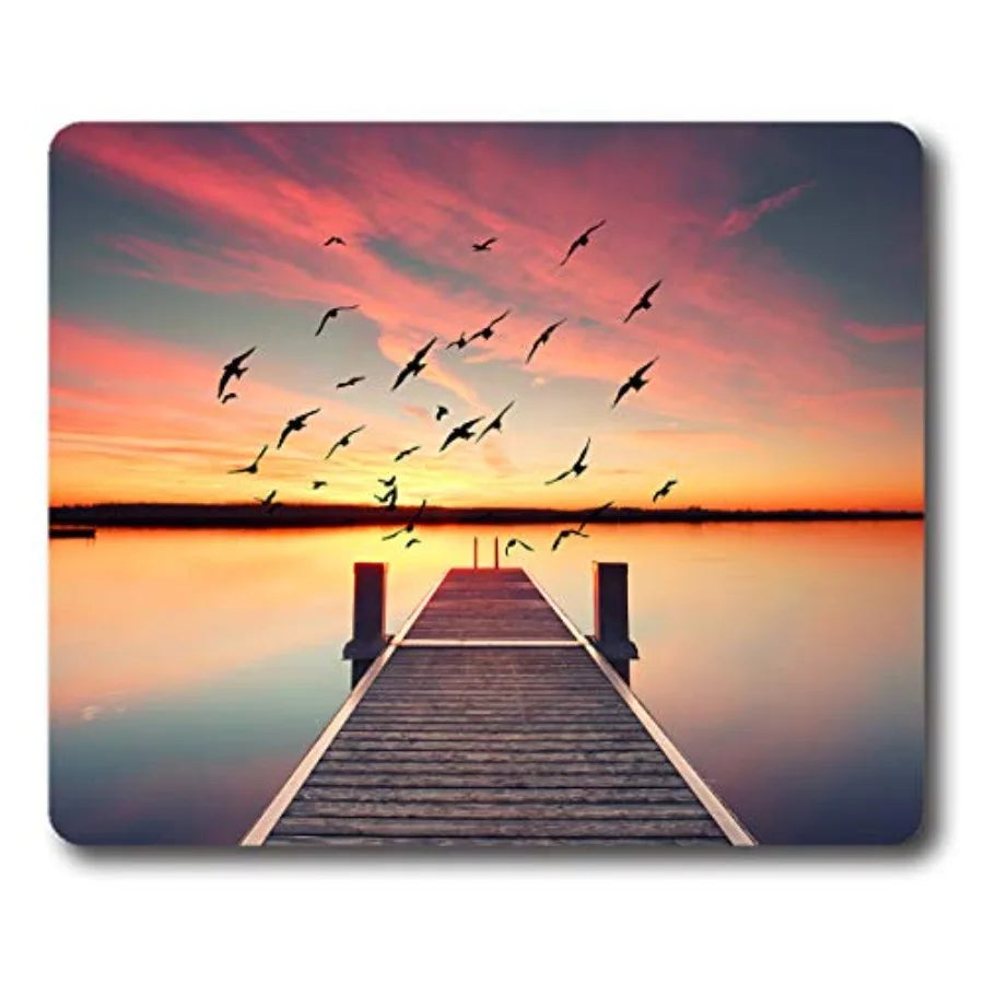 Mouse Pad Siberian Tiger Gaming Personality Rectangle Mouse Mat Non-Slip Rubber Mousepad